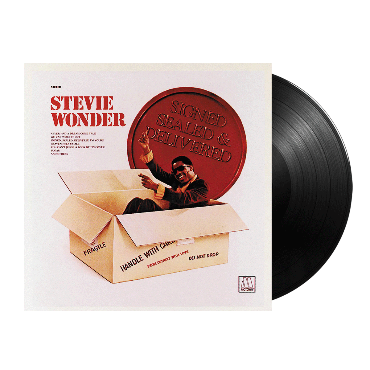 Stevie Wonder Signed, Sealed, And Delivered LP uDiscover Music