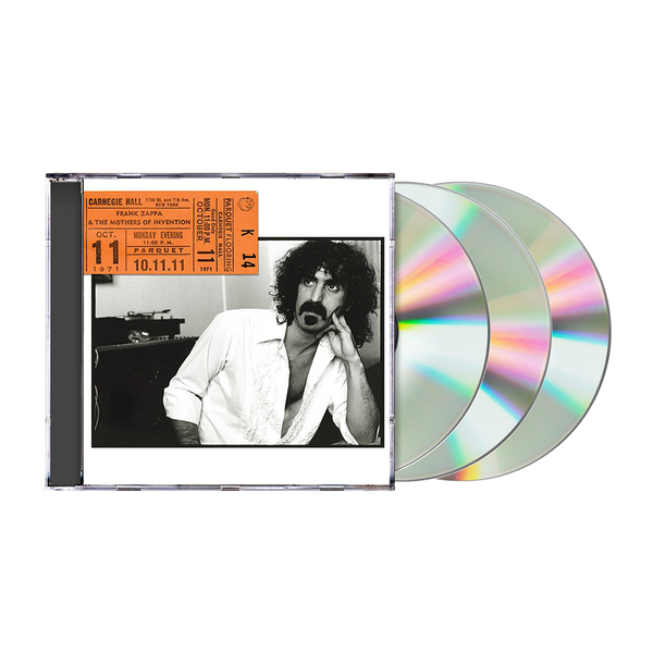 Frank Zappa Carnegie Hall 3CD uDiscover Music