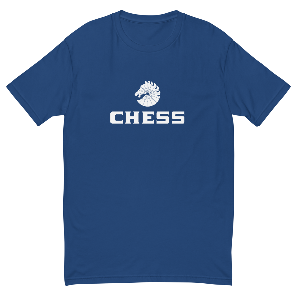 Chess Logo T-Shirt (Royal Blue) uDiscover Music