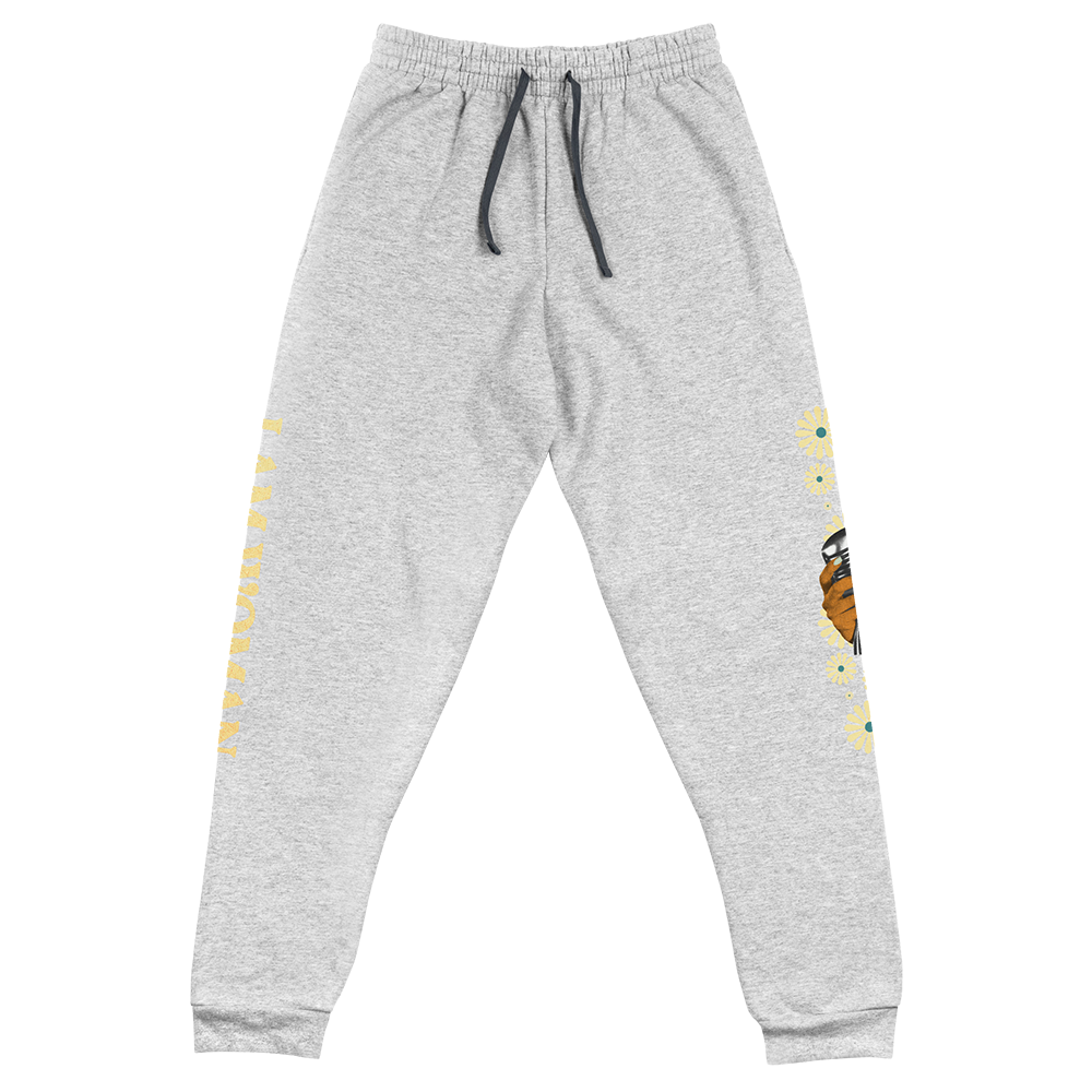 I Am Woman Joggers (Gray) - Front