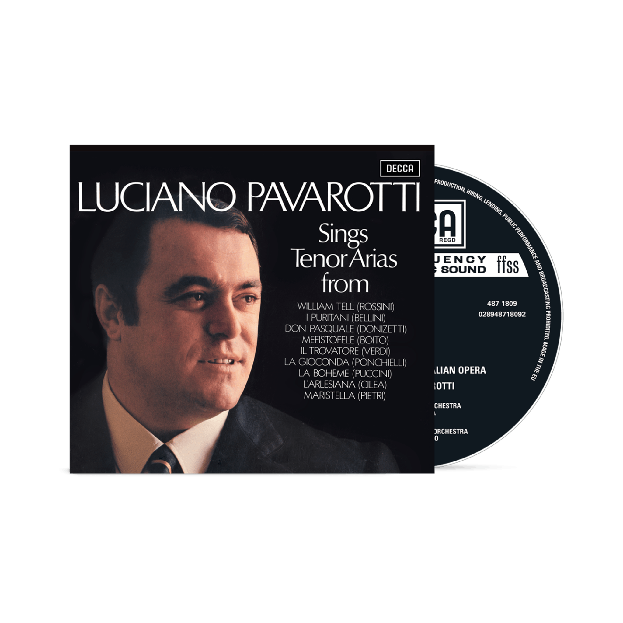 Tenor Arias from Italian Opera (CD)