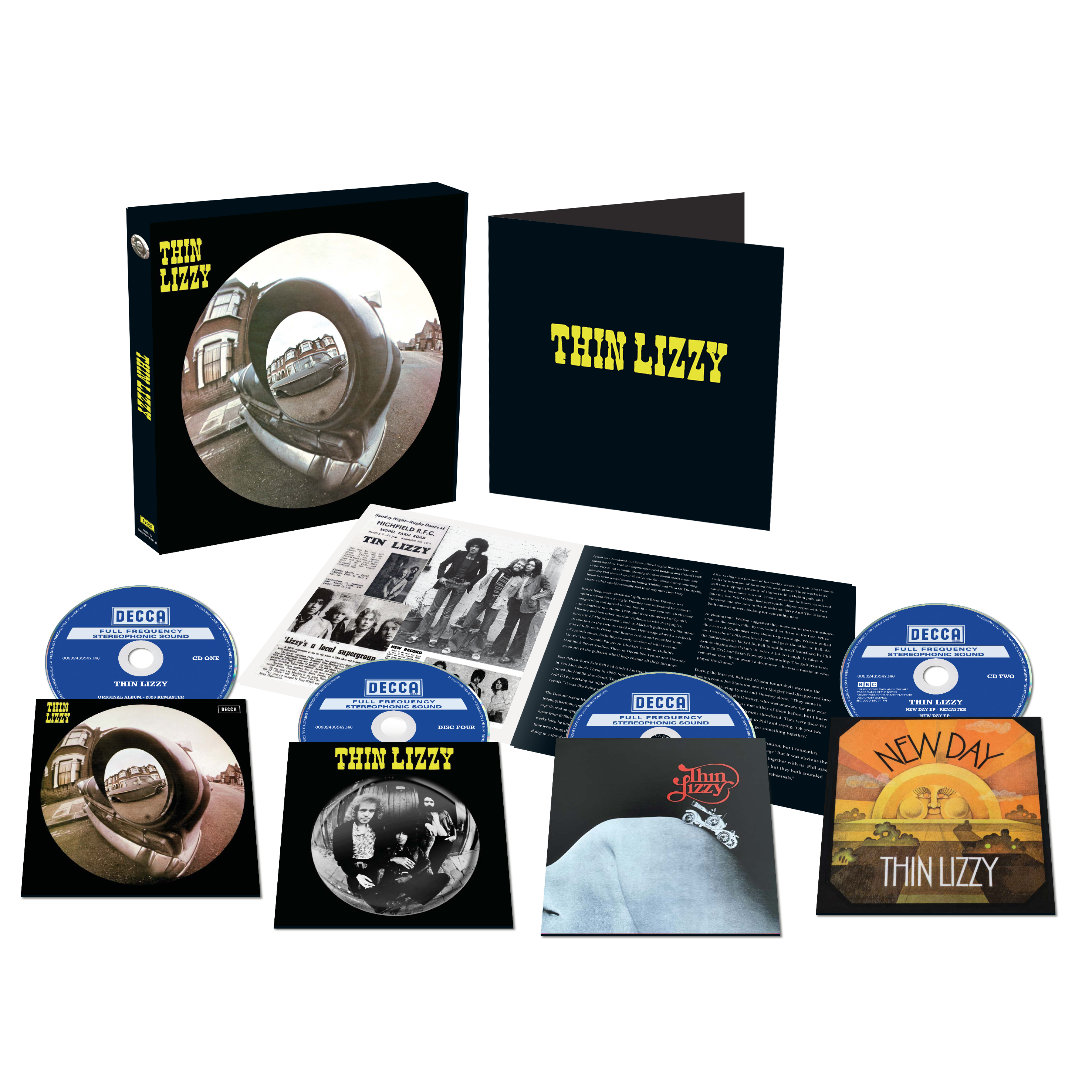 Thin Lizzy 3CD/Blu-ray
