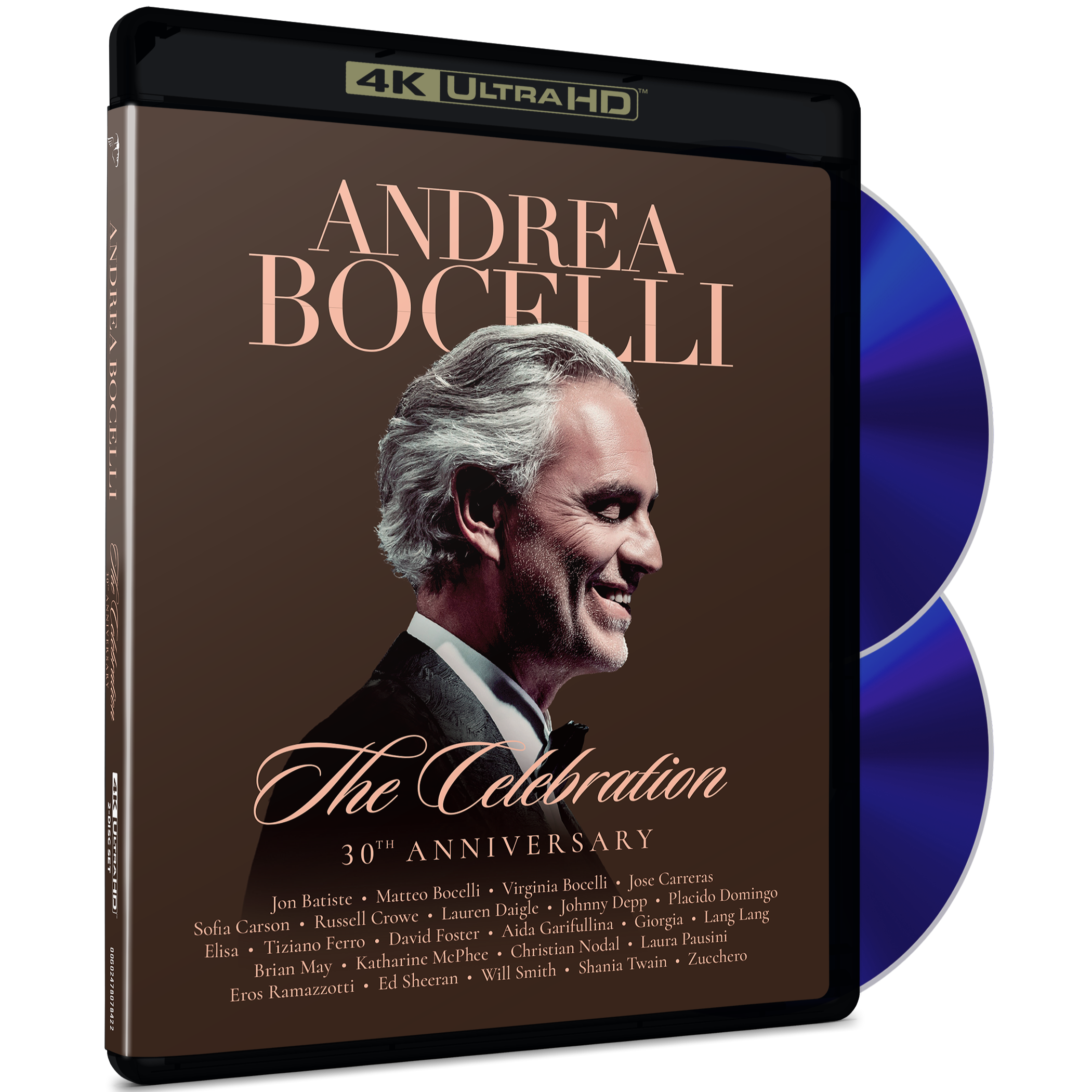 Andrea Bocelli - The 30th Year Celebration 4K + 2CD