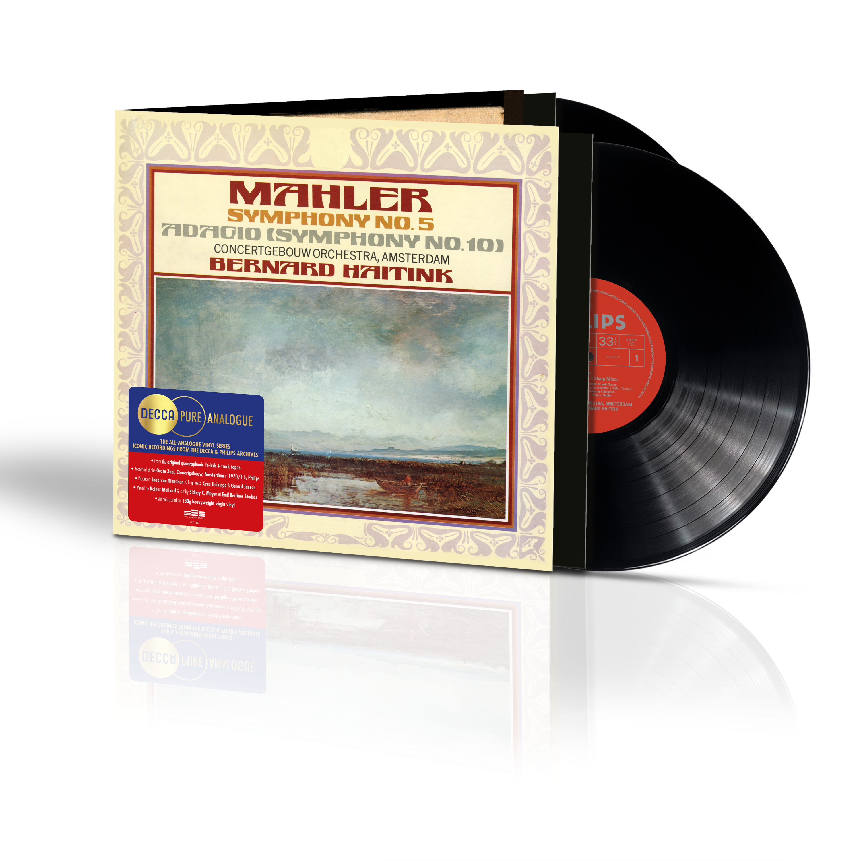 MAHLER: Symphony 5; Adagio from 10 2LP