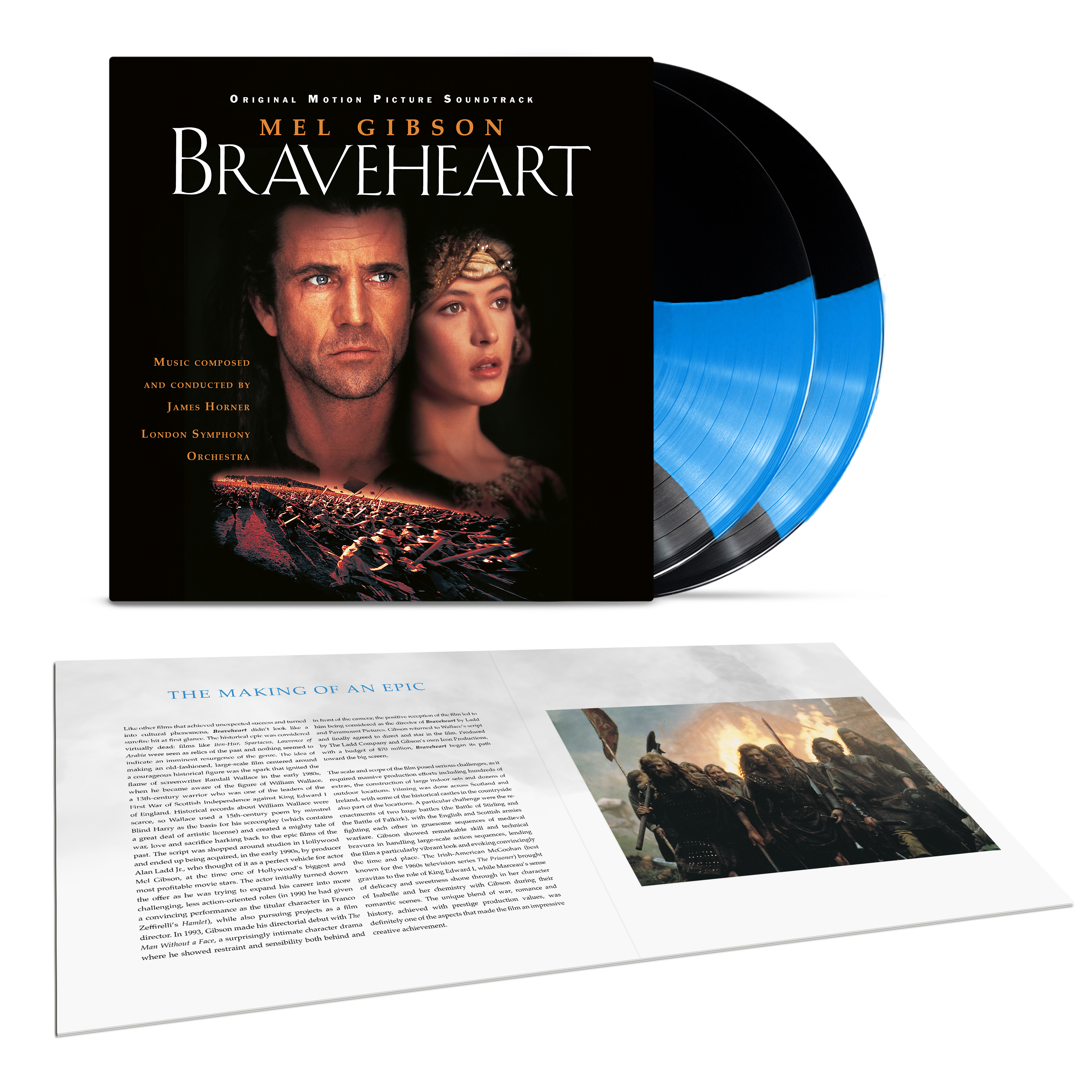 Braveheart OST (Blue Streak) 2LP