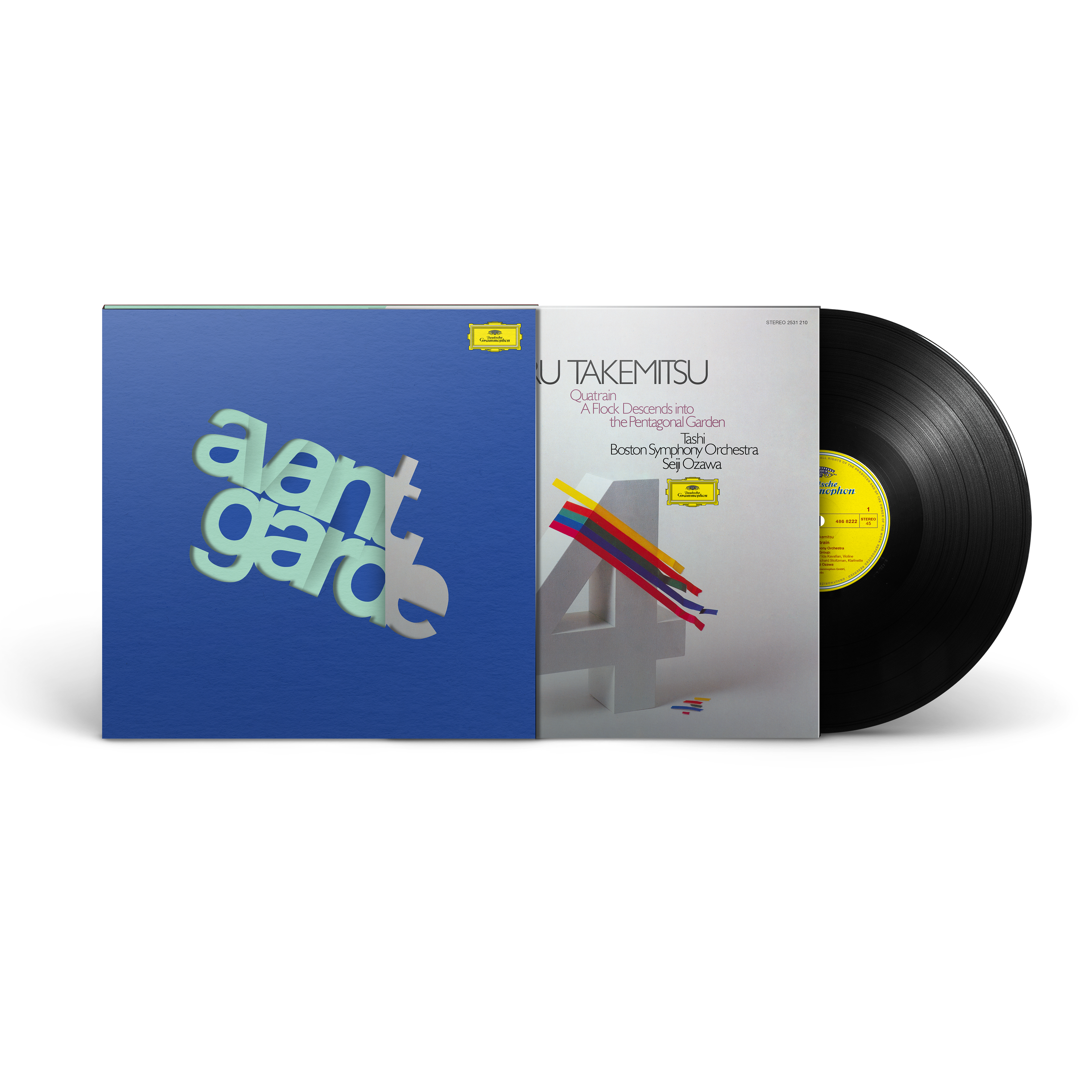 Toru Takemitsu: Quatrain; A Flock Descends Into The Pentagonal Garden (Avantgarde Series) LP vinyl preview