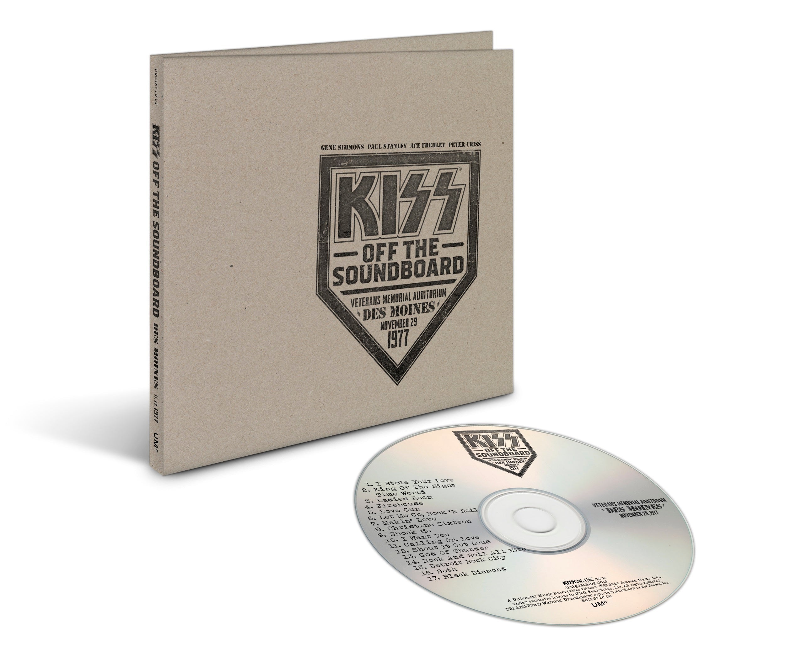 KISS Off The Soundboard: Live In Des Moines