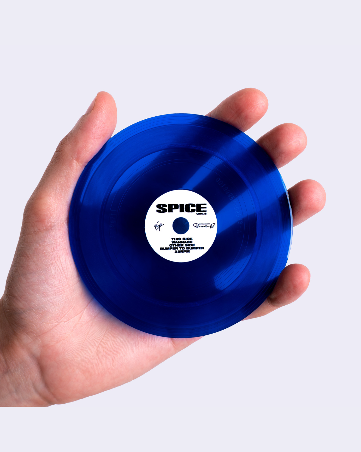 Wannabe (Cobalt Transparent) 4in Tiny Vinyl-1