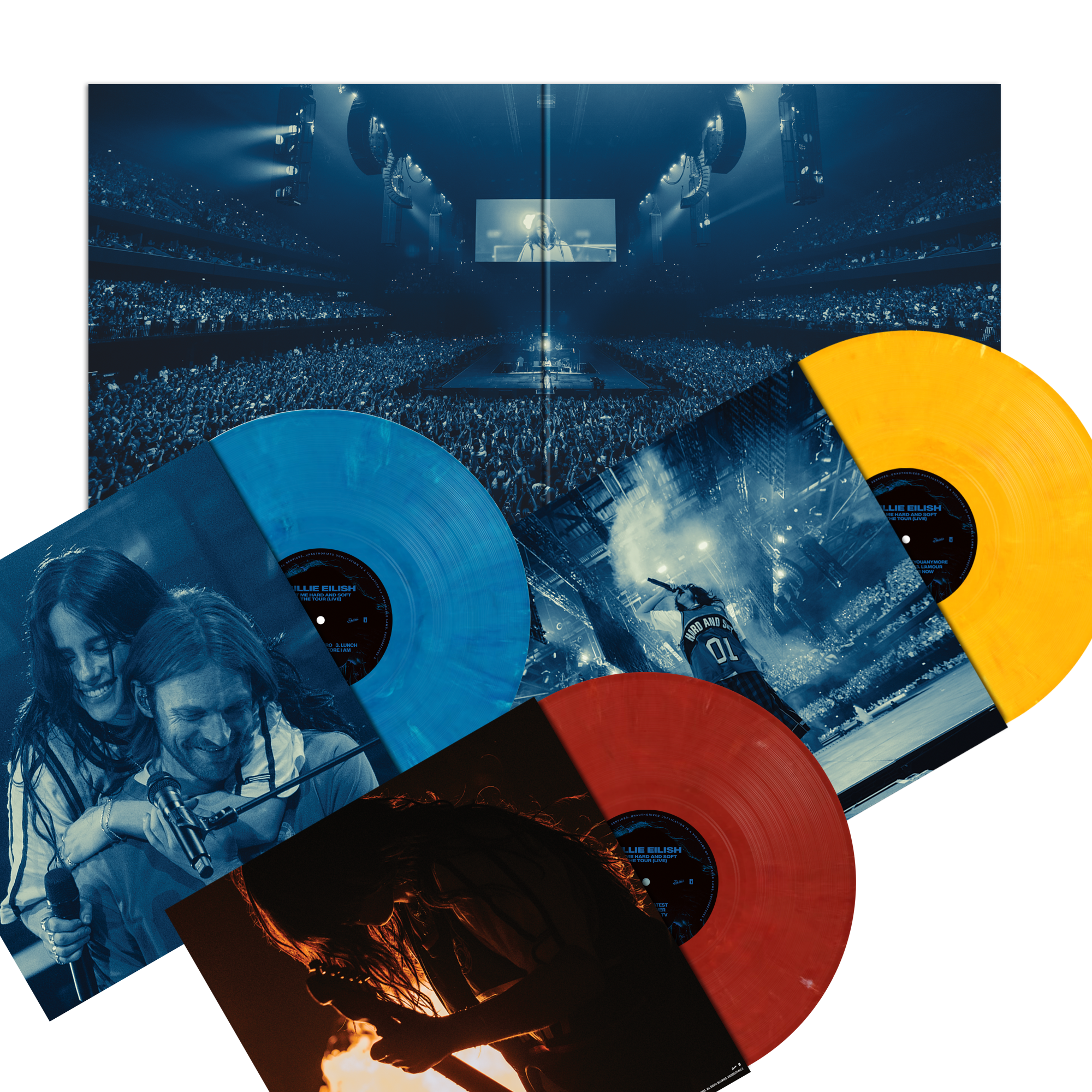 HIT ME HARD AND SOFT: THE TOUR (LIVE) VINYL Inner Packshot