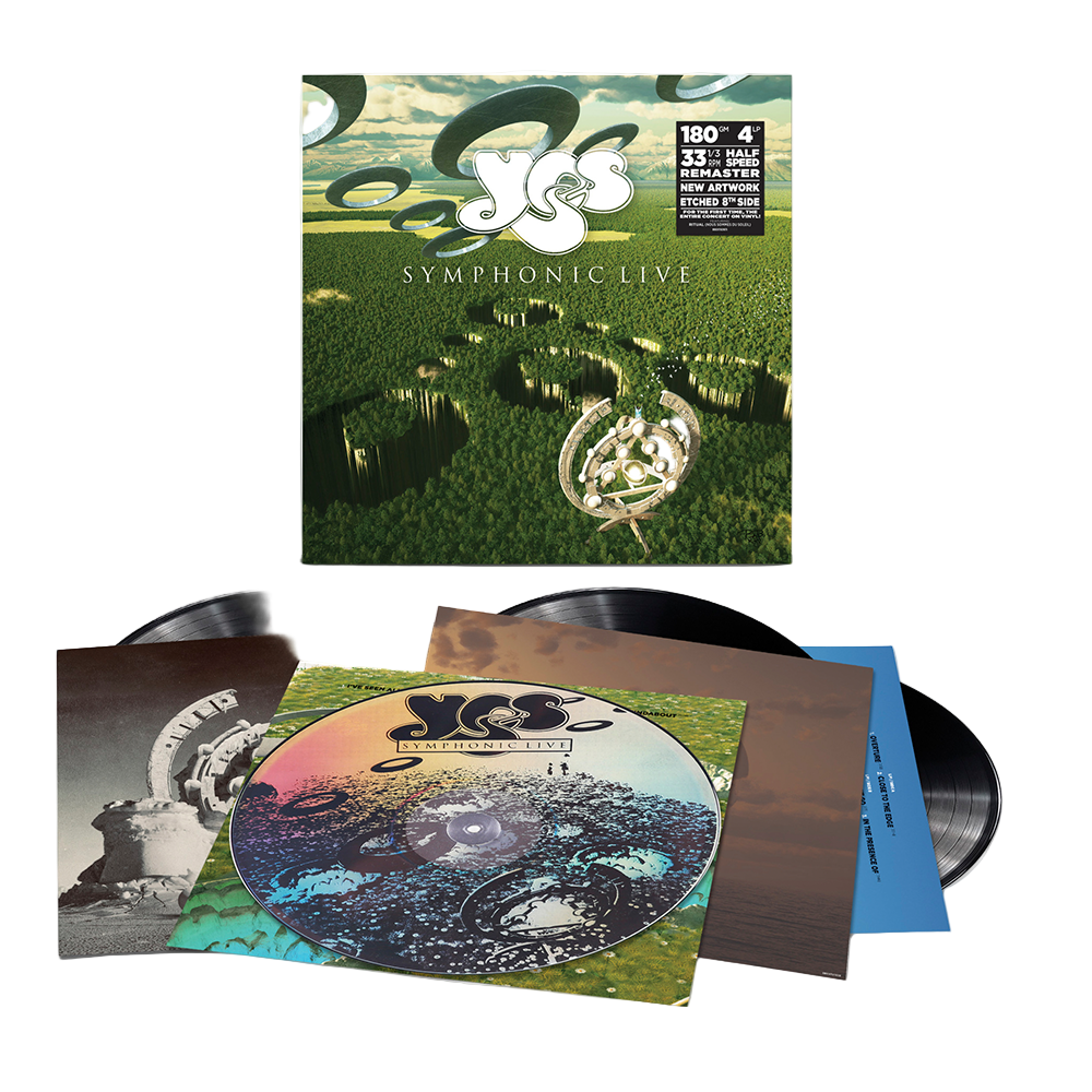 Symphonic Live 4LP 180g Half Speed Master (One Side Etched)