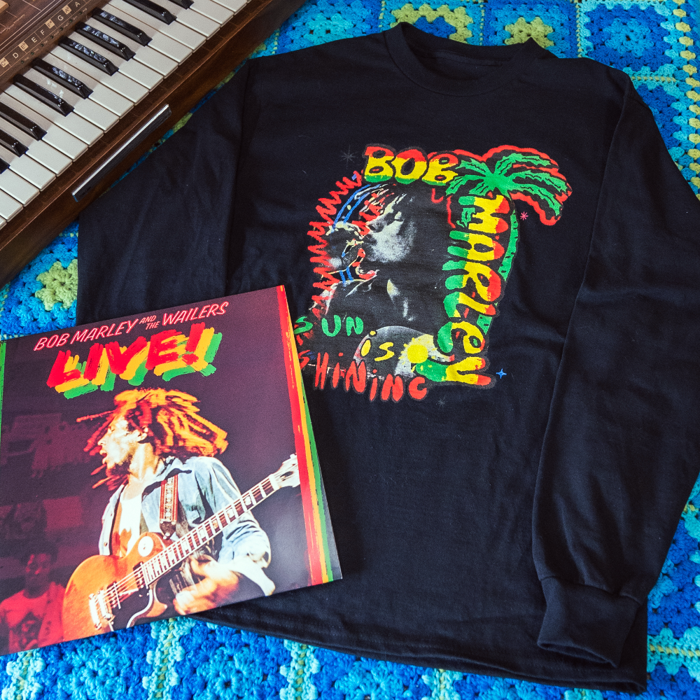 Sun Is Shining Black Longsleeve T-Shirt