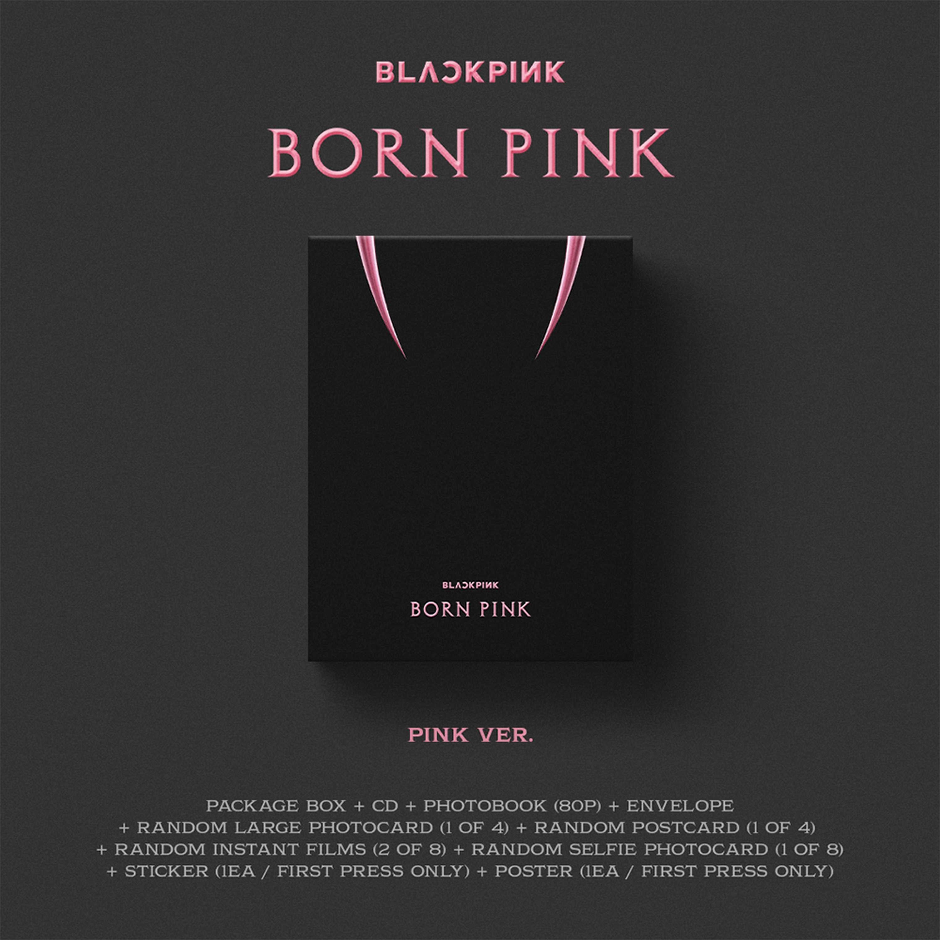 BORN PINK [Standard CD Boxset - Version A / PINK] CD