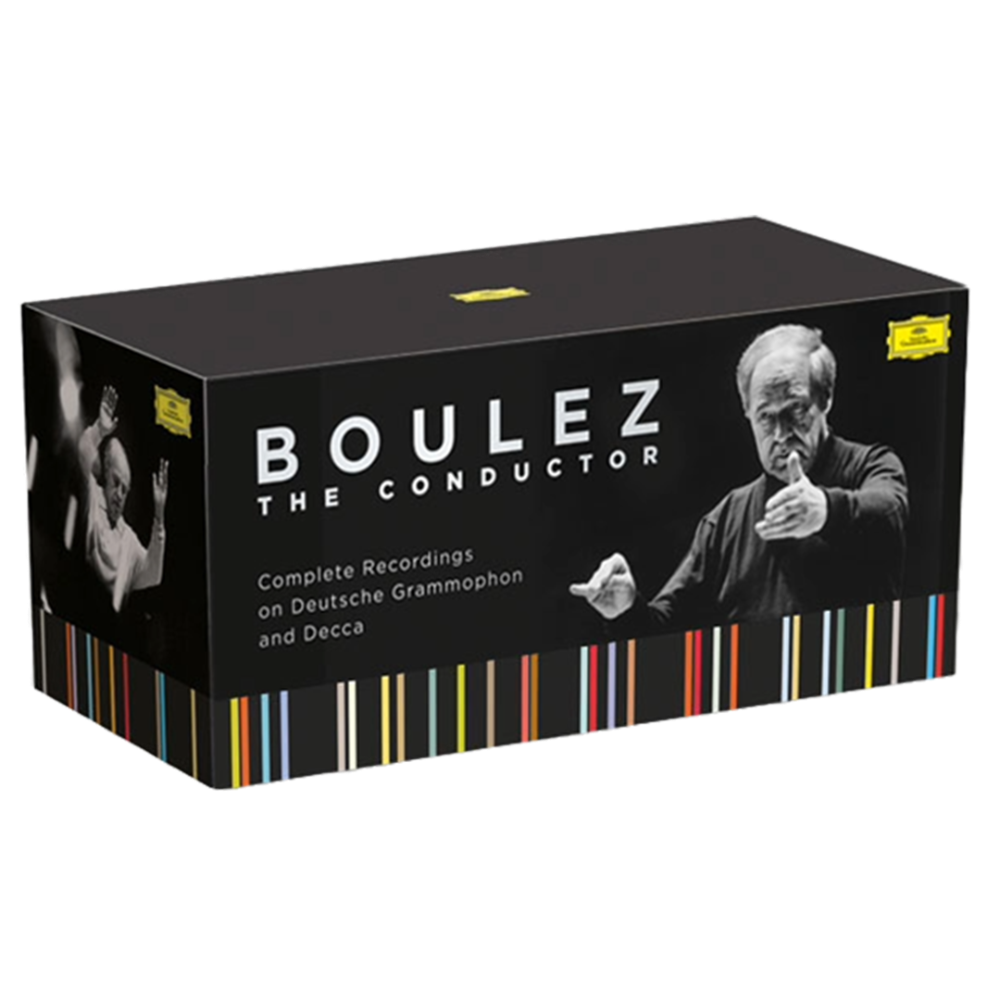 Boulez - The Composer 13CD oxset Horizontal Cover