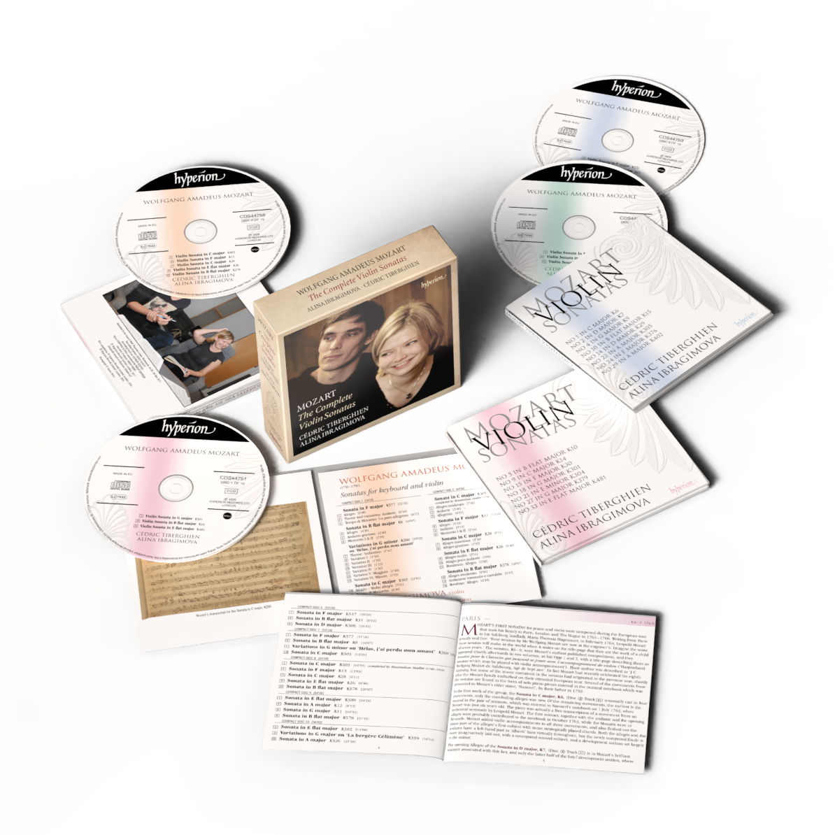 Mozart: The Complete Violin Sonatas 10CD