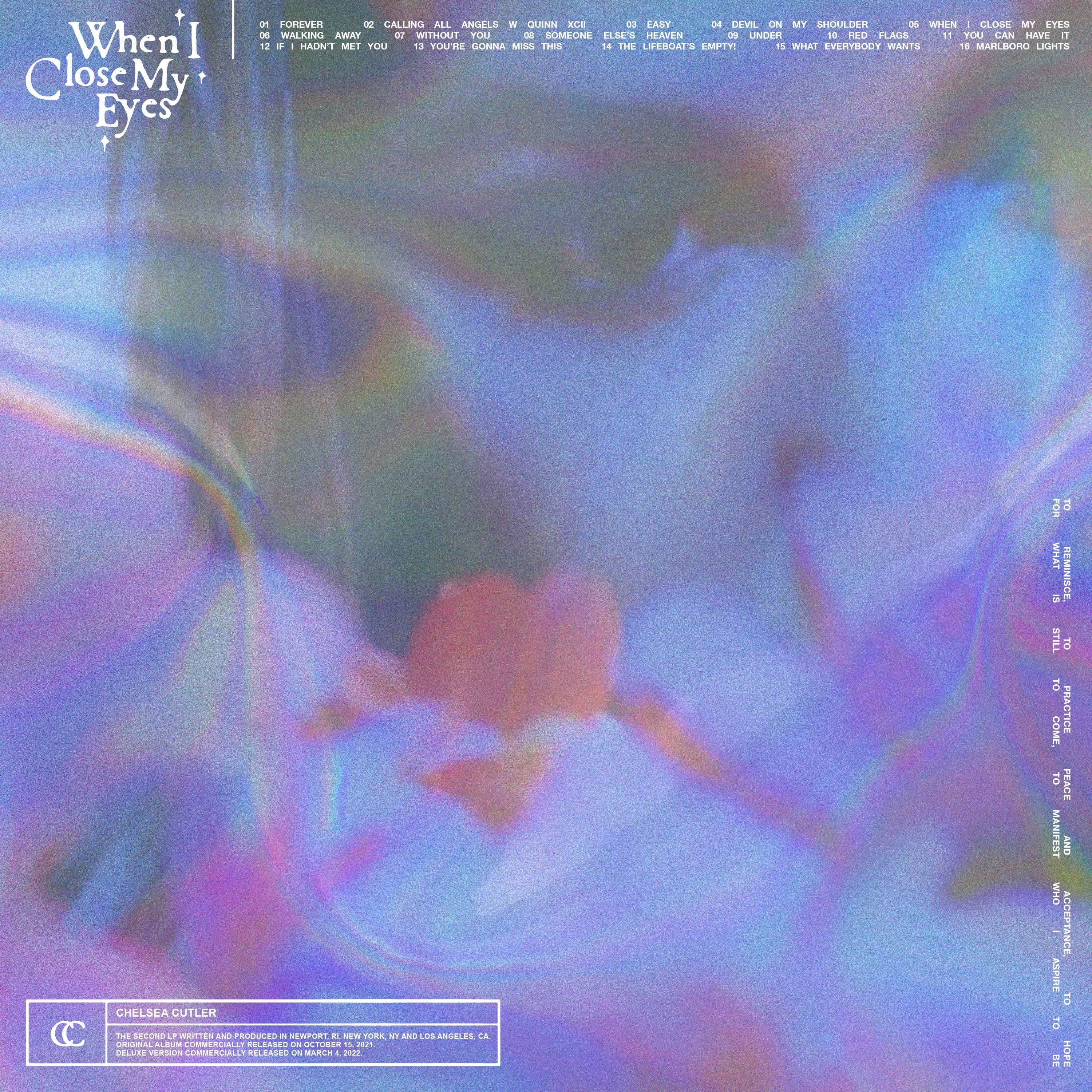 When I Close My Eyes 2LP