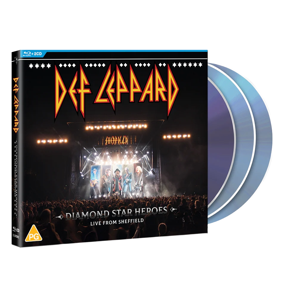Diamond Star Heroes: Live from Sheffield Blu-ray/2CD