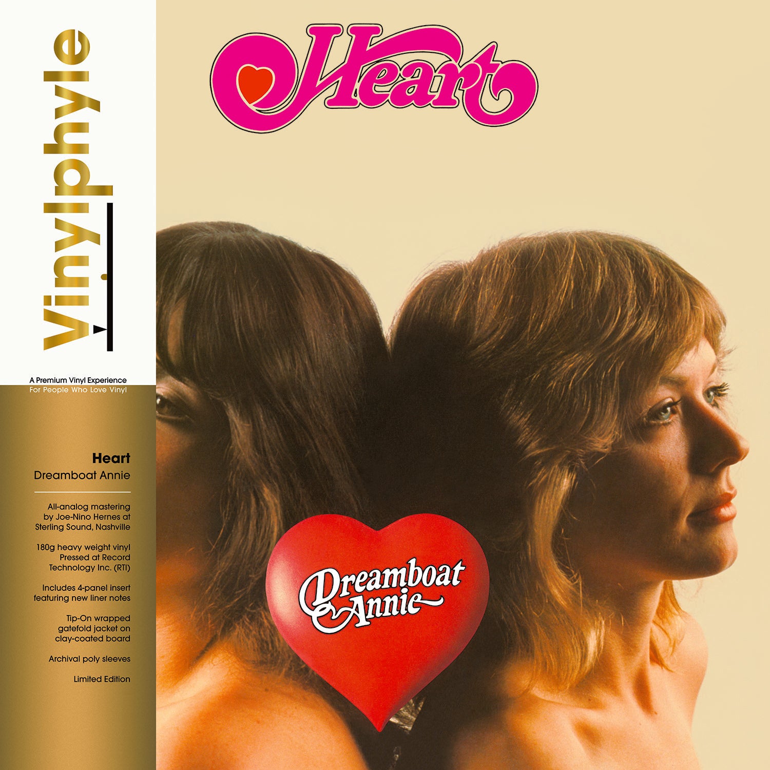 Heart - Heart - Dreamboat Annie Vinylphyle 1LP - uDiscover Music