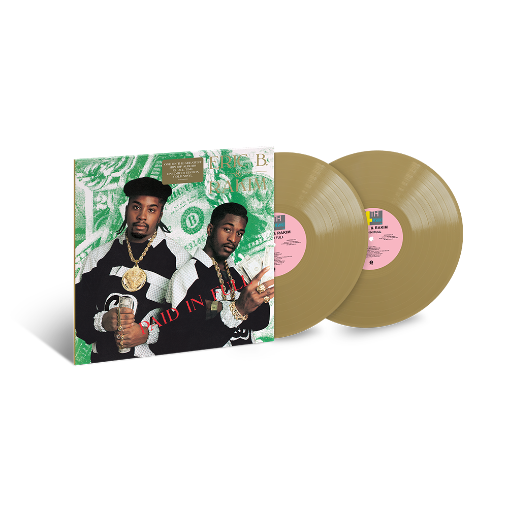 Rakim - Eric B. Rakim - Paid In Full Gold Limited Edition 2LP Rakim - Eric B. Rakim - Paid In Full Gold Limited Edition 2LP