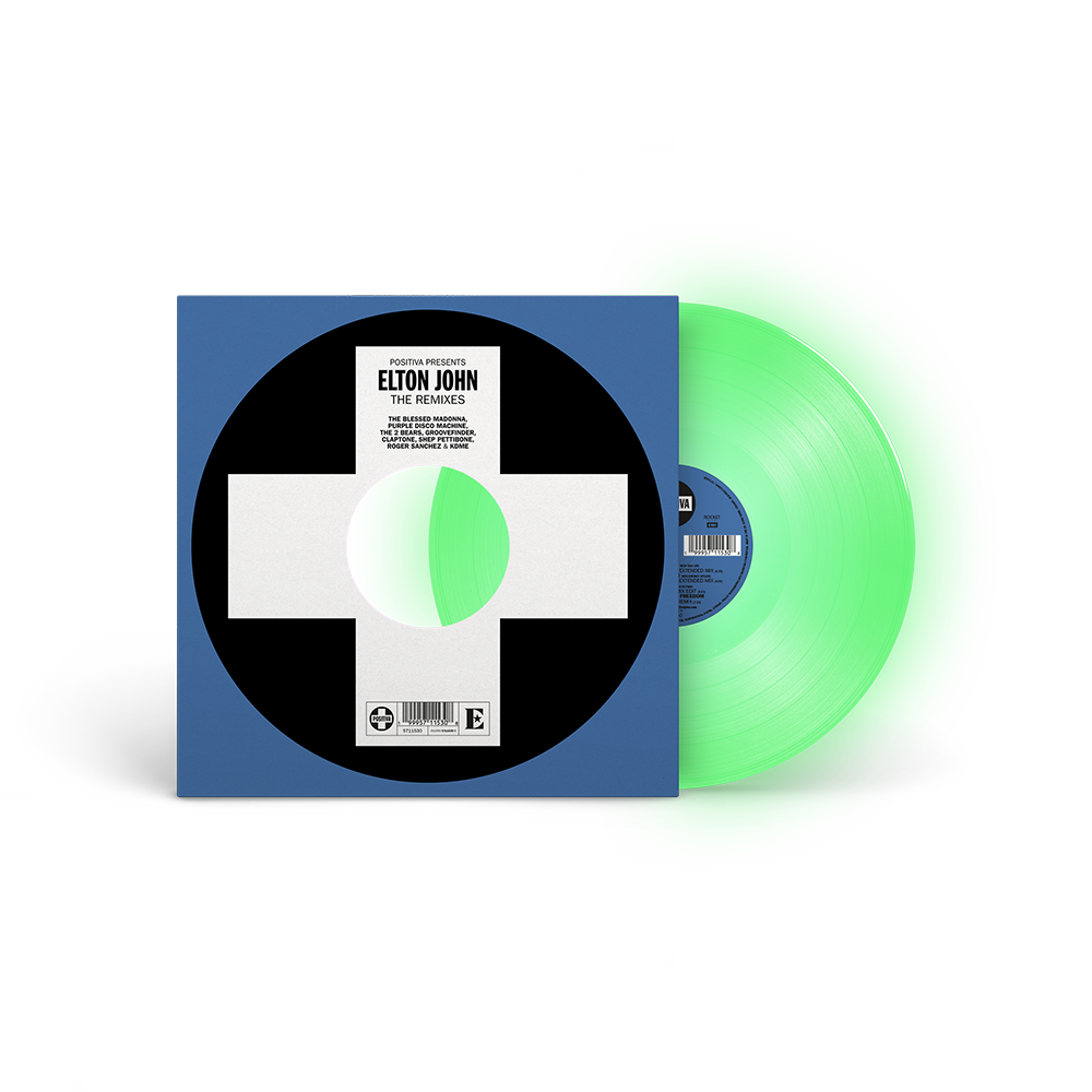 Positiva Presents: Elton John (The Remixes) (180g Glow-in-the-Dark) 1LP