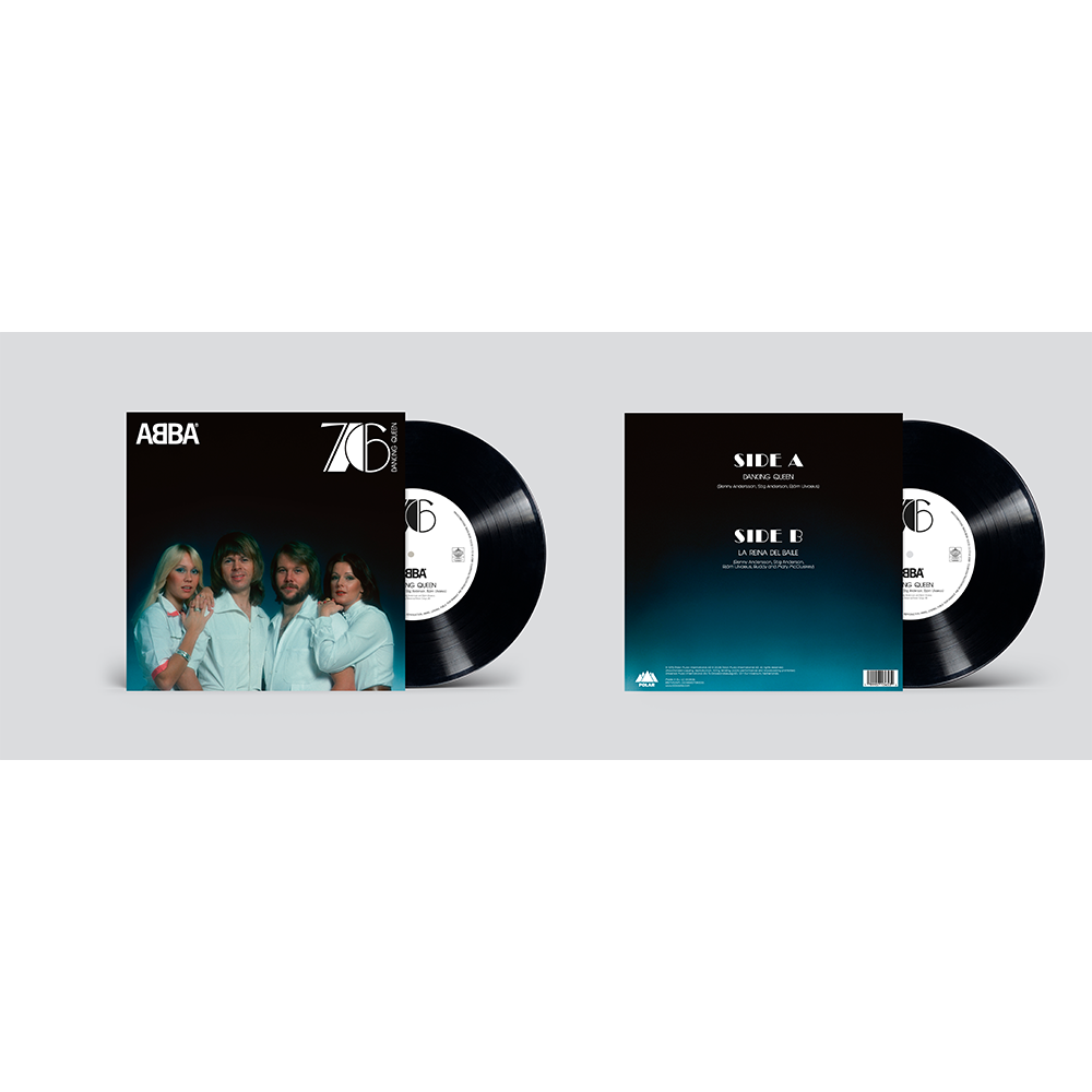ABBA - ABBA - Dancing Queen 50th Anniversary Edition 10in Black ABBA - ABBA - Dancing Queen 50th Anniversary Edition 10in Black