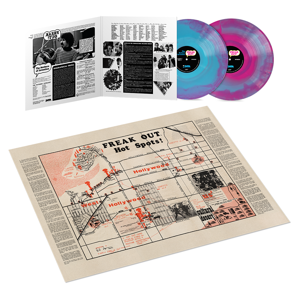 Freak Out! 60th Anniversary 2LP Multi-Colored-1