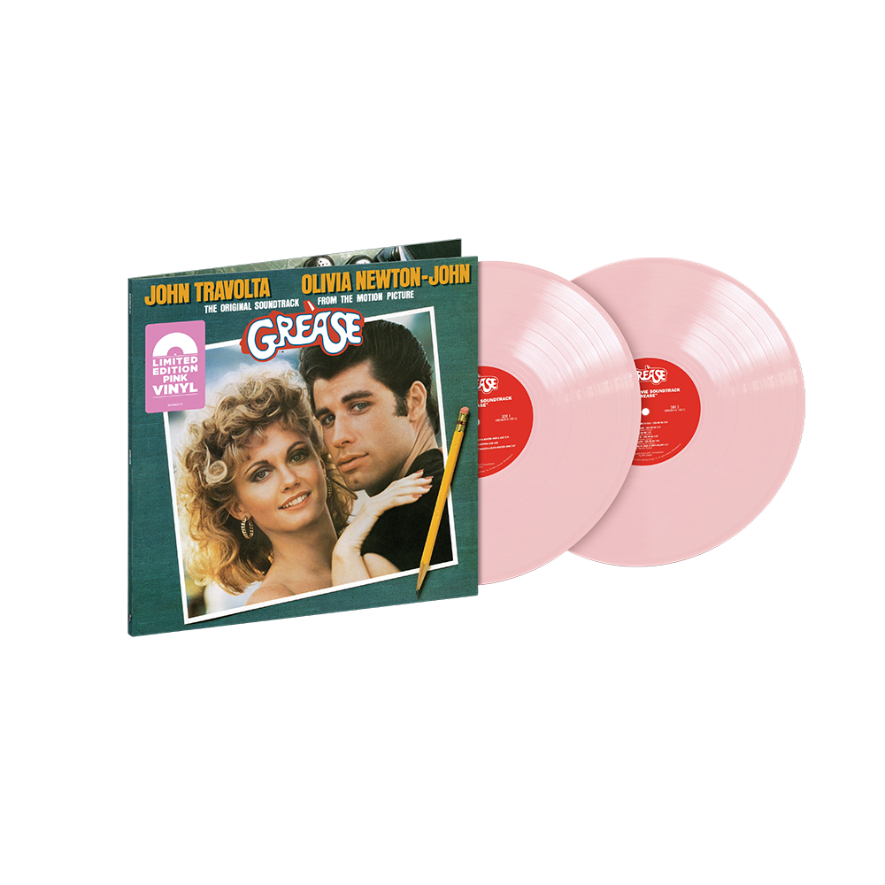 Grease (40th Anniversary) (Original Motion Picture Soundtrack) Limited Edition Pink 2LP