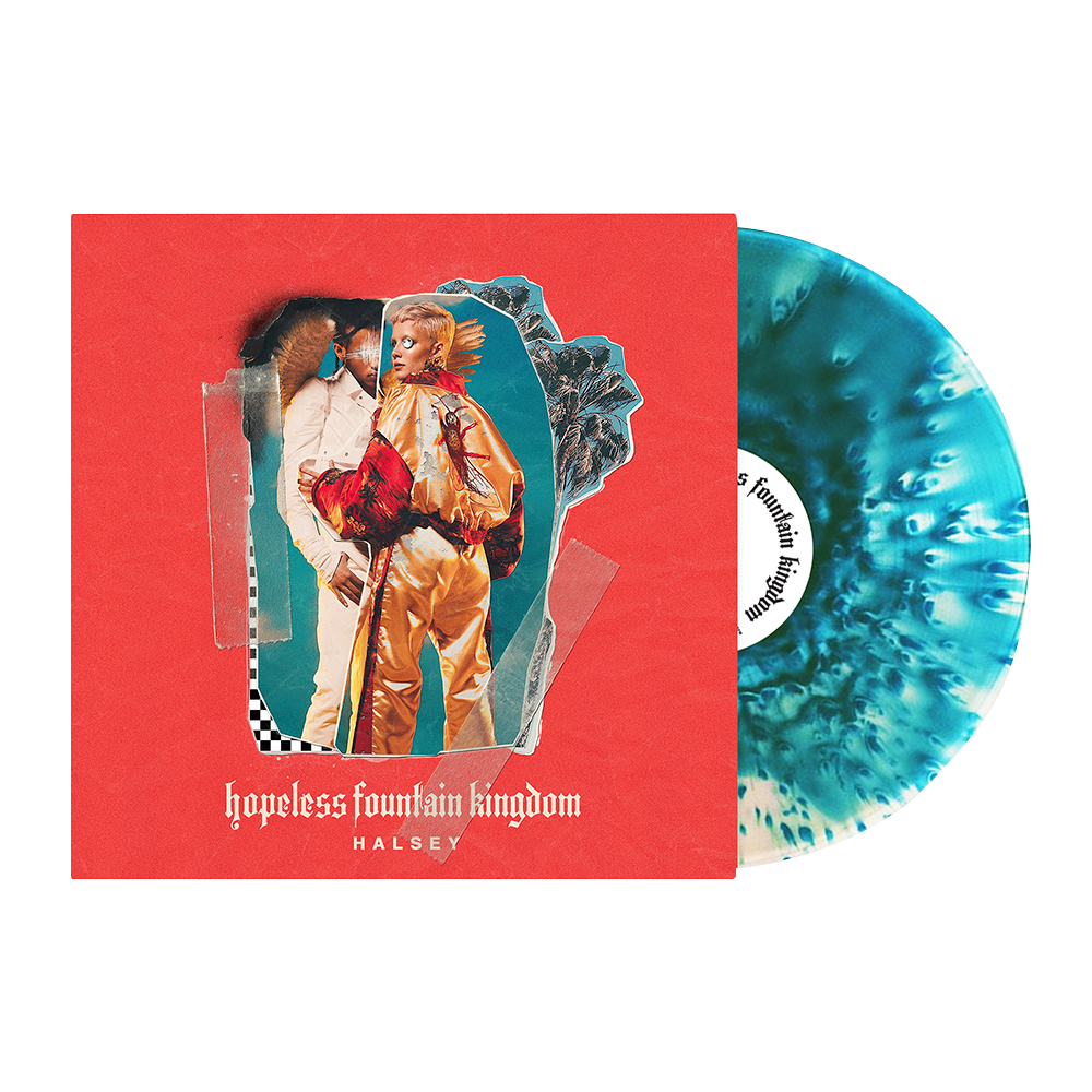 hopeless fountain kingdom [Clear/Teal Splatter LP]