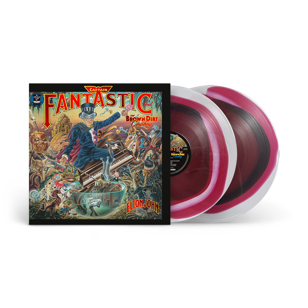 Captain Fantastic and the Brown Dirt Cowboy (50th Anniversary Edition) Tri-Color 2LP