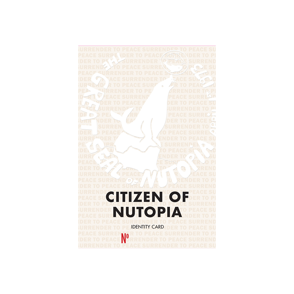 OHN LENNON MIND GAMES - Citizen Of Nutopia card