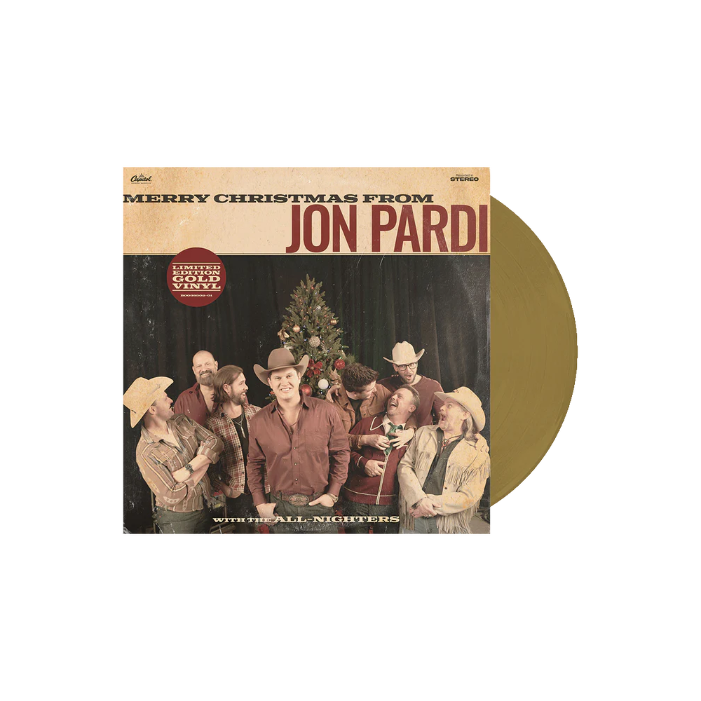 Merry Christmas From Jon Pardi (Gold) 1LP
