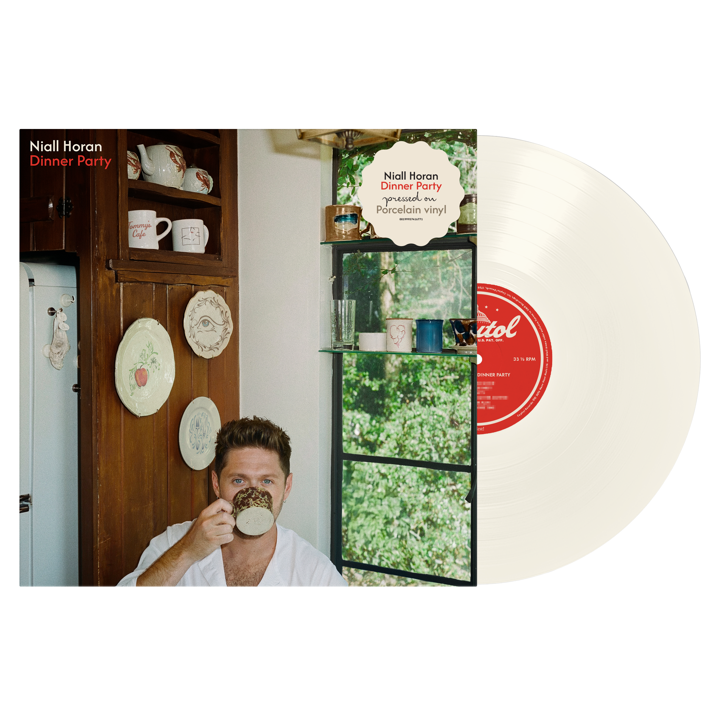Dinner Party - Porcelain Vinyl Disc + Cover