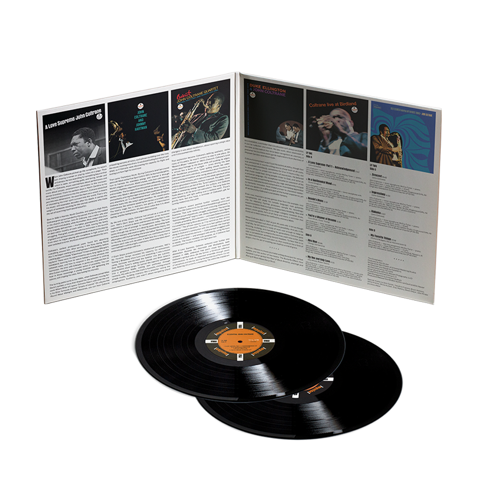 John Coltrane: Essential John Coltrane LP interior