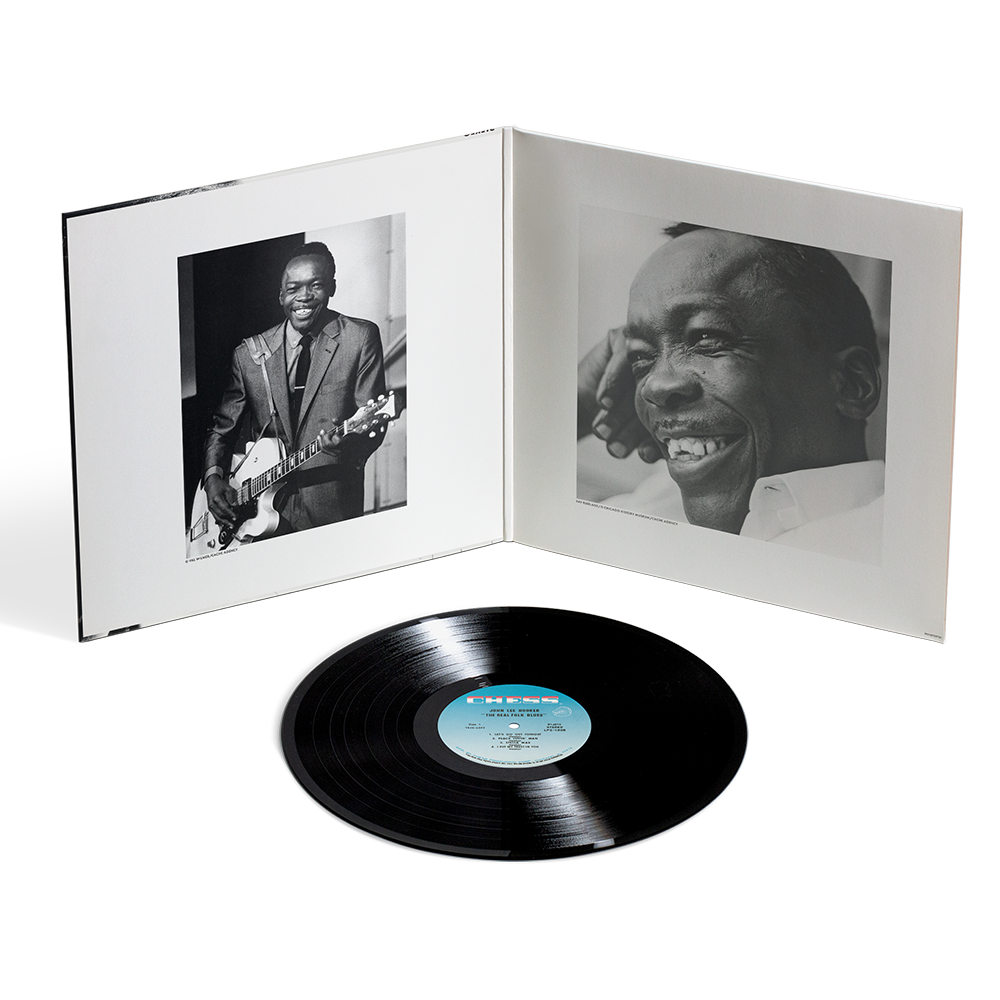 John Lee Hooker: The Real Folk Blues (Chess/Acoustic Sounds) LP Pack Shot