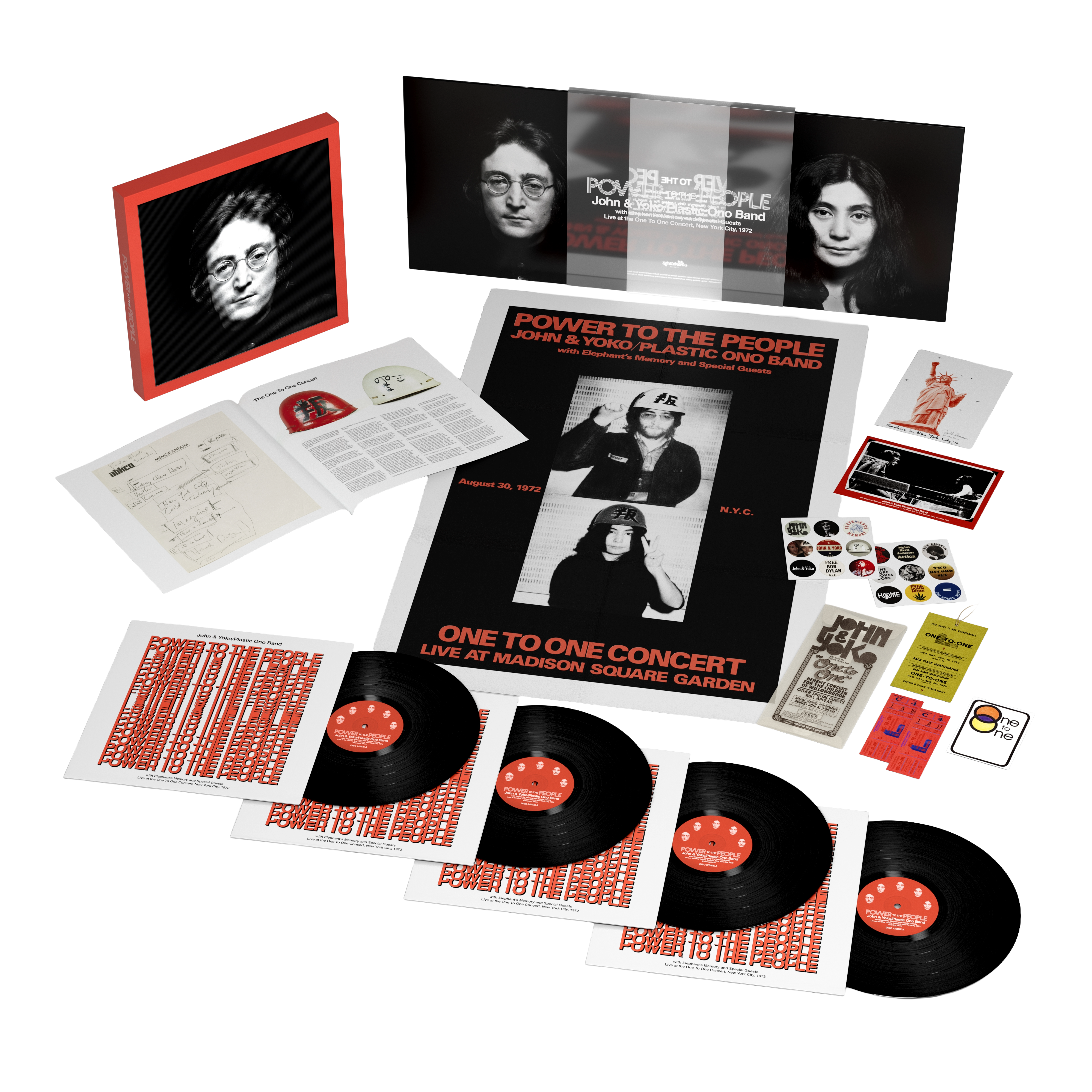 John Lennon, Plastic Ono Band - Power To The People (4LP)