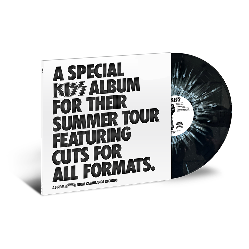 A Special KISS Album for Their Summer Tour (Black/White Splatter) 12" EP