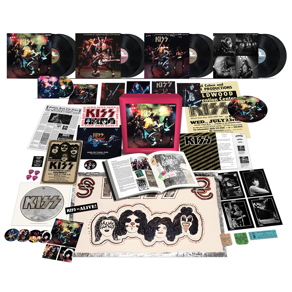 Alive! (50th Anniversary) Super Deluxe 8LP + Blu-ray Audio