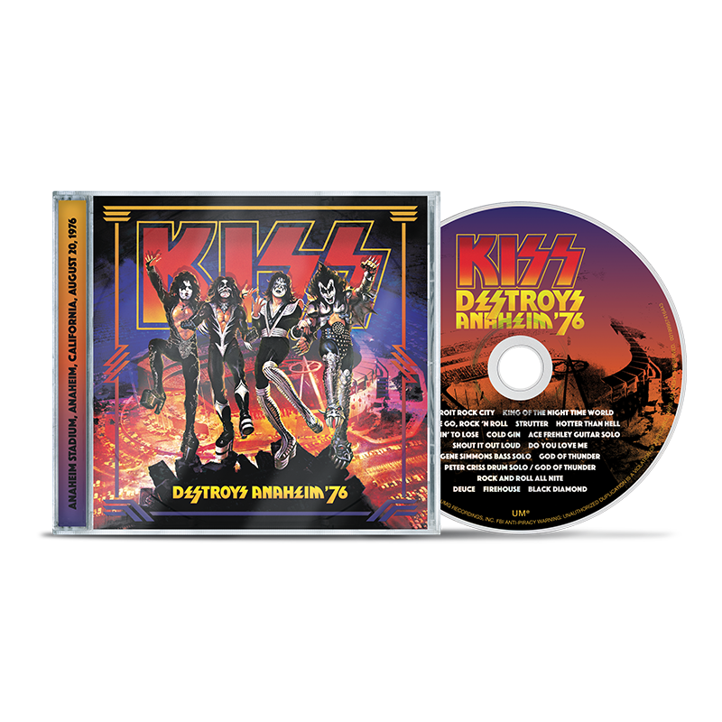 KISS Destroys Anaheim '76 CD