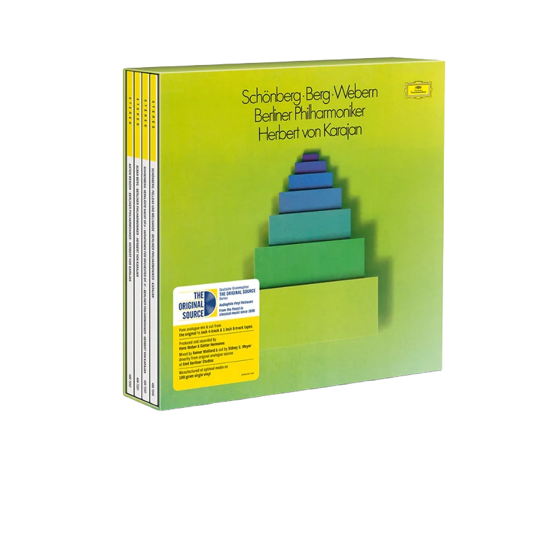 Berliner Philharmoniker, Herbert von Karajan - Schoenberg - Berg - Webern (DG Original Source Series) 4LP