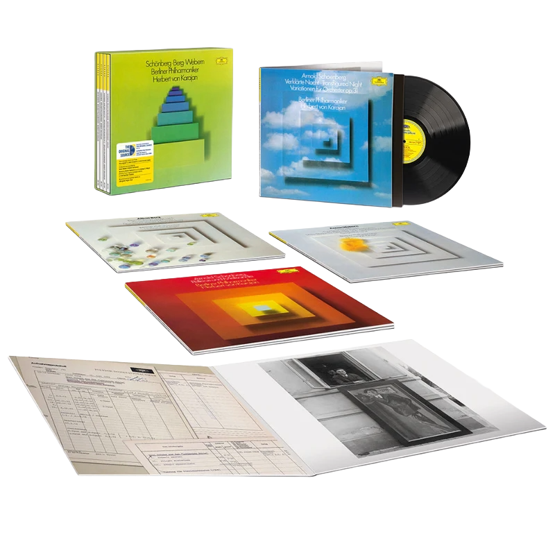 Berliner Philharmoniker, Herbert von Karajan - Schoenberg - Berg - Webern (DG Original Source Series) 4LP