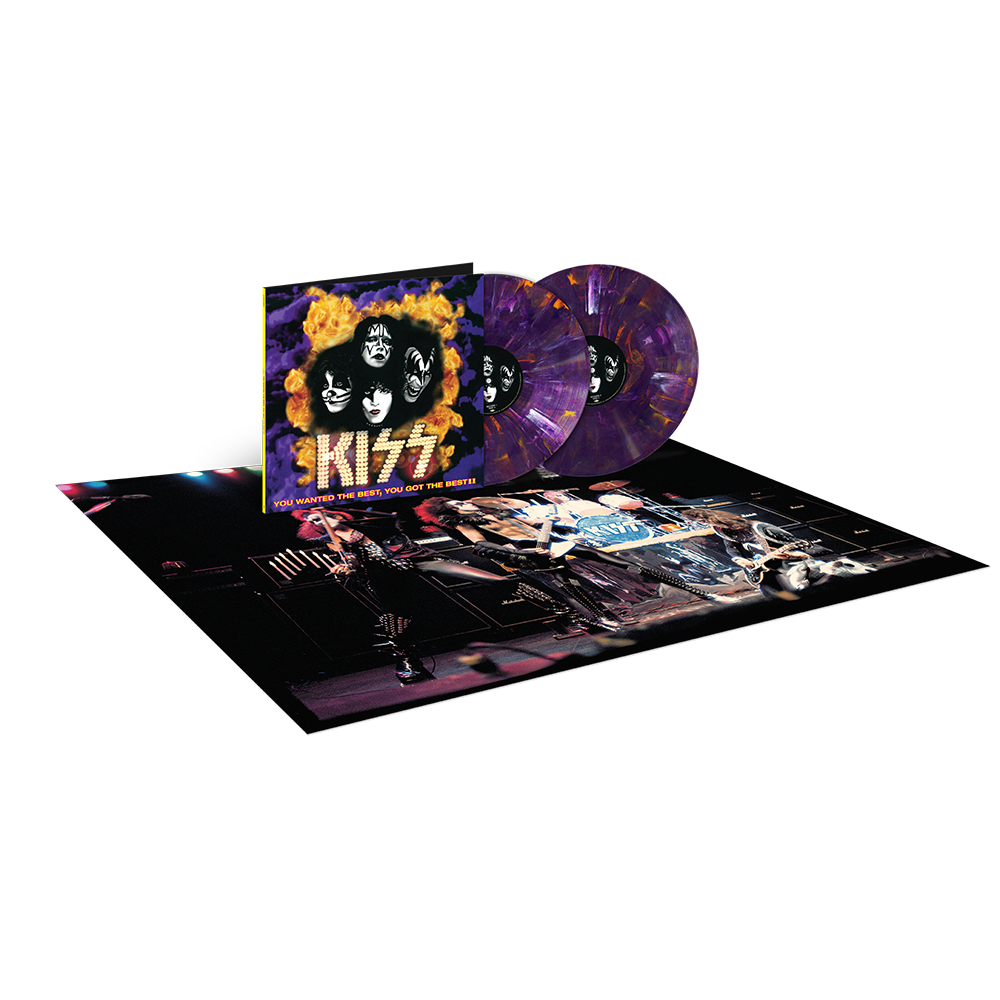 KISS - You Wanted The Best, You Got The Best!! (30th Anniversary) Purple Fire 2LP