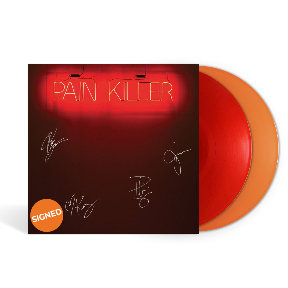 Pain Killer (Translucent Ruby + Translucent Orange Signed Vinyl) 2LP