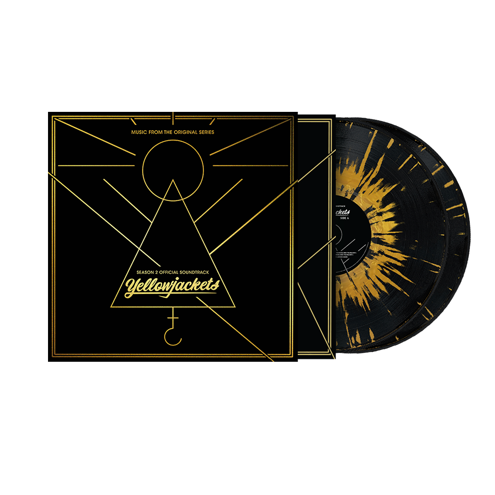 Various Artists - Yellowjackets - Season 2 Official Soundtrack: Music from the Original Series - The Rune: Back & Spine - Deluxe (Yellow and Black Splatted Limited Edition) - Front