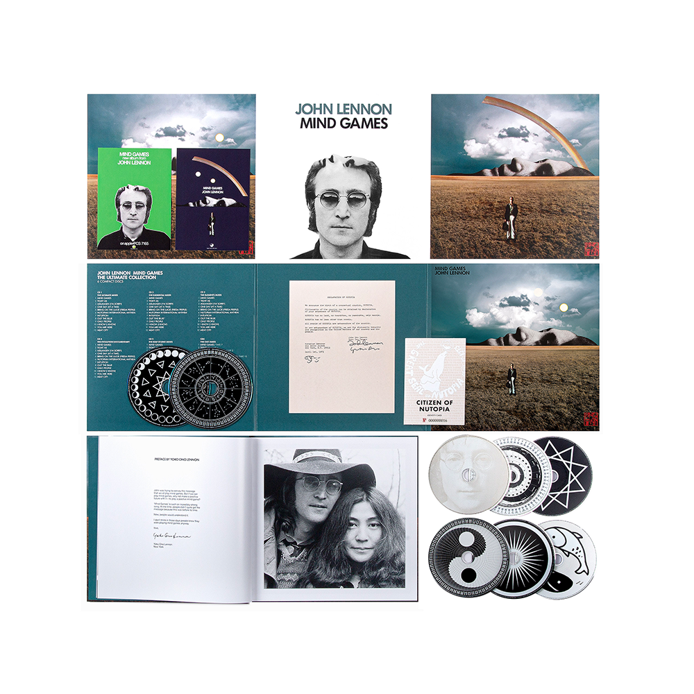 John Lennon - Mind Games (The Ultimate Mixes) Deluxe Box Set ...