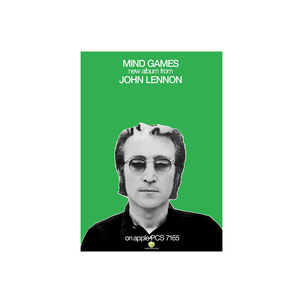 JOHN LENNON MIND GAMES - 2LP postcard - 1