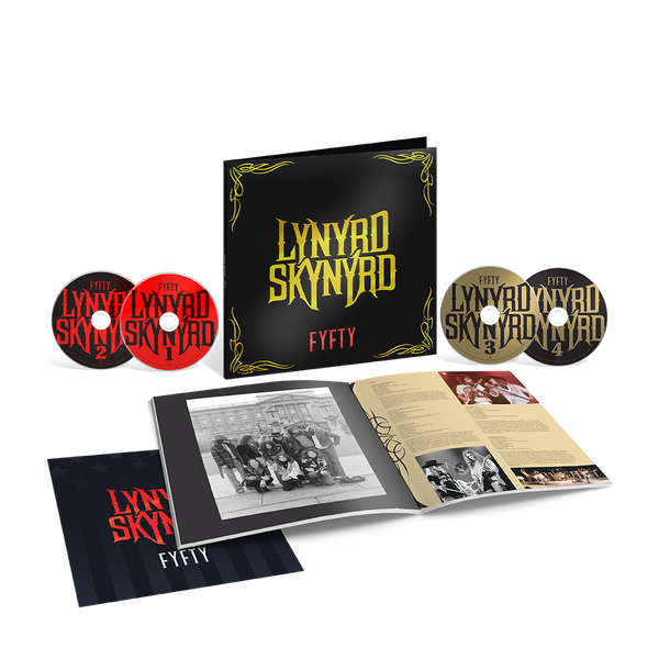 Lynyrd Skynyrd - FYFTY Limited Edition 4CD + Signed Litho – uDiscover Music