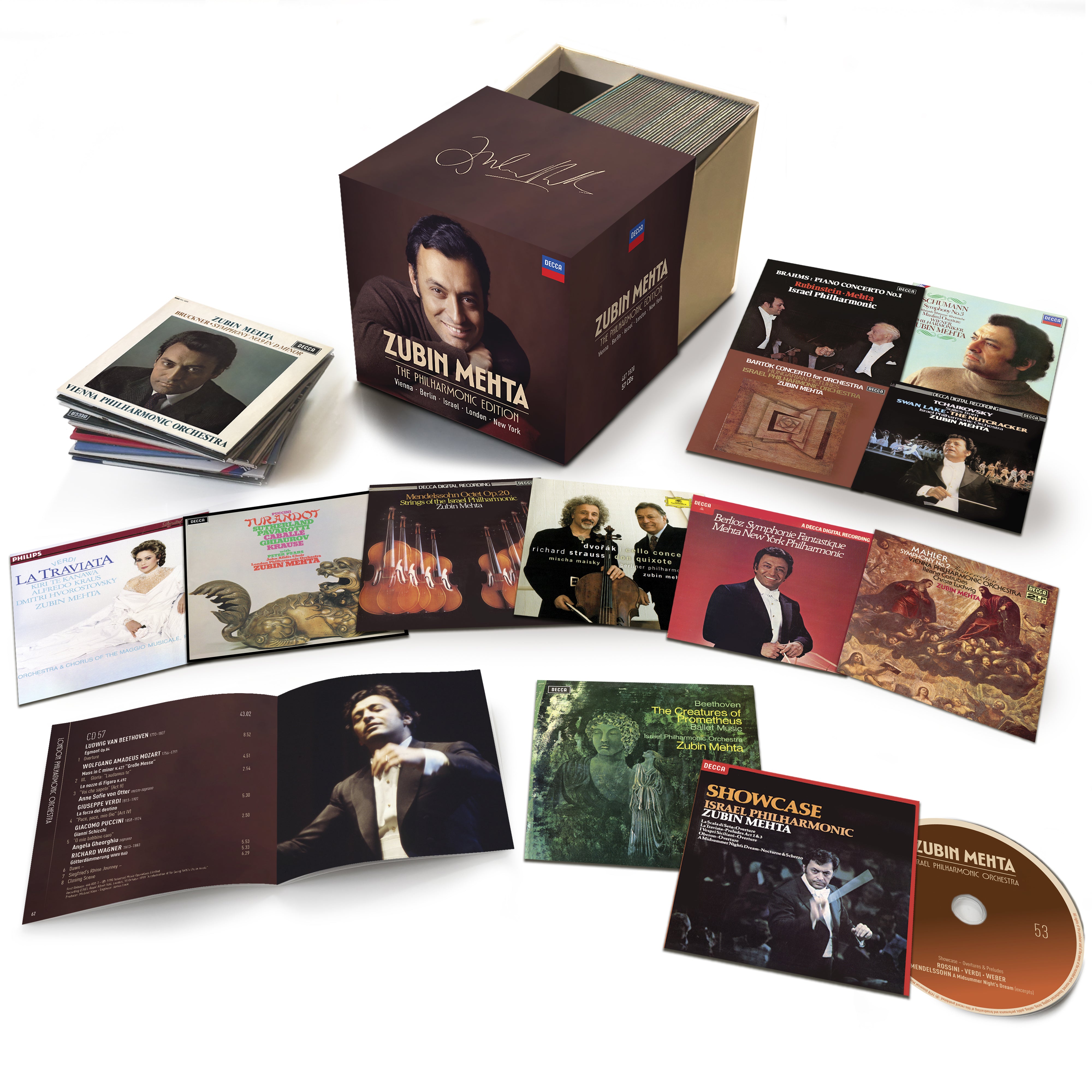 Zubin Mehta Philharmonic Edition (57CD)
