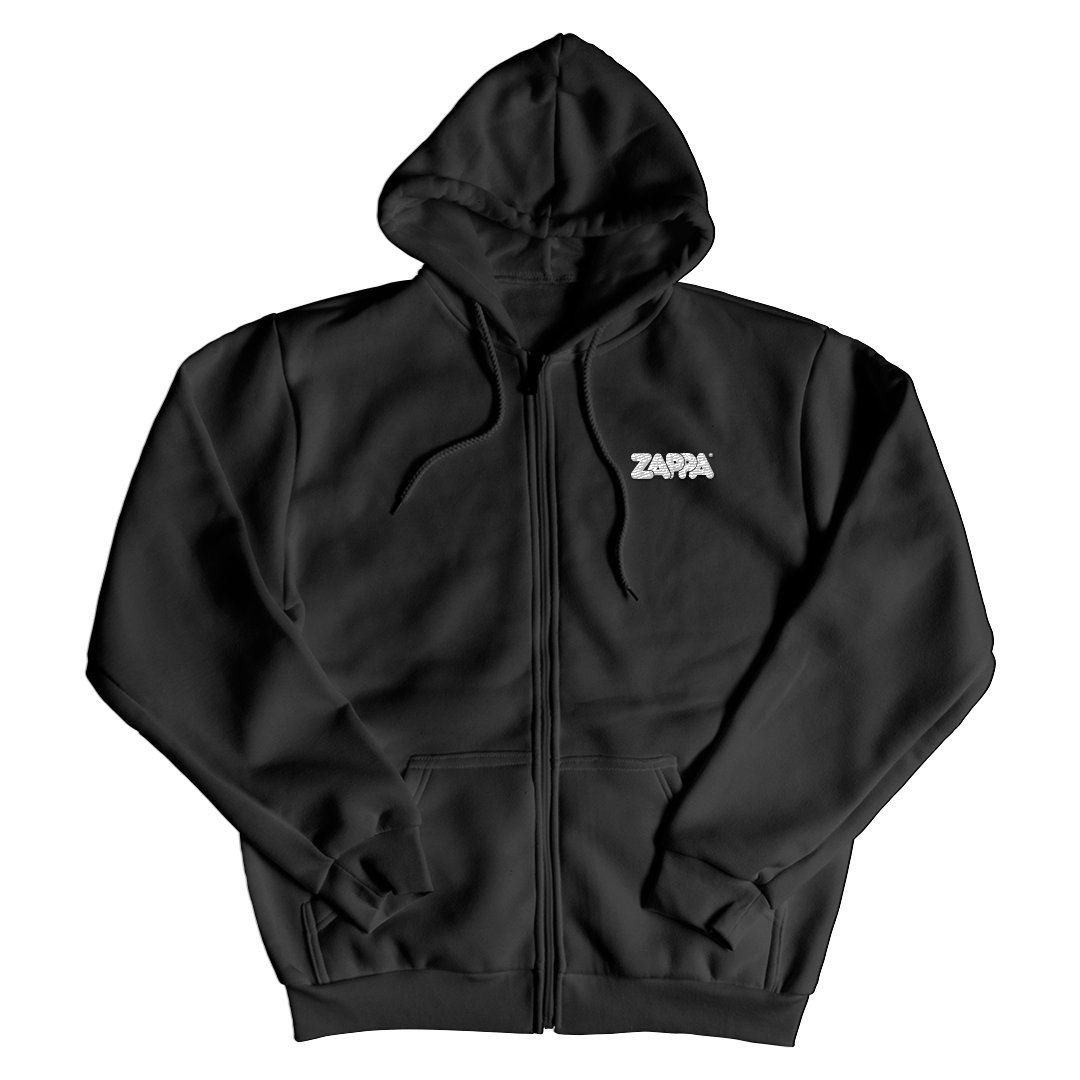 Zappa Logo Zip Up Hoodie