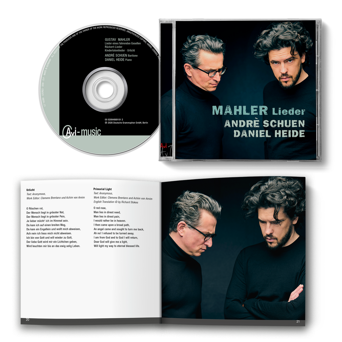 Andrè Schuen, Daniel Heid - Gustav Mahler: Lieder 1CD