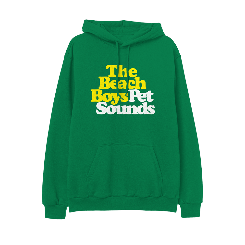Pet Sounds Logo Green Hoodie