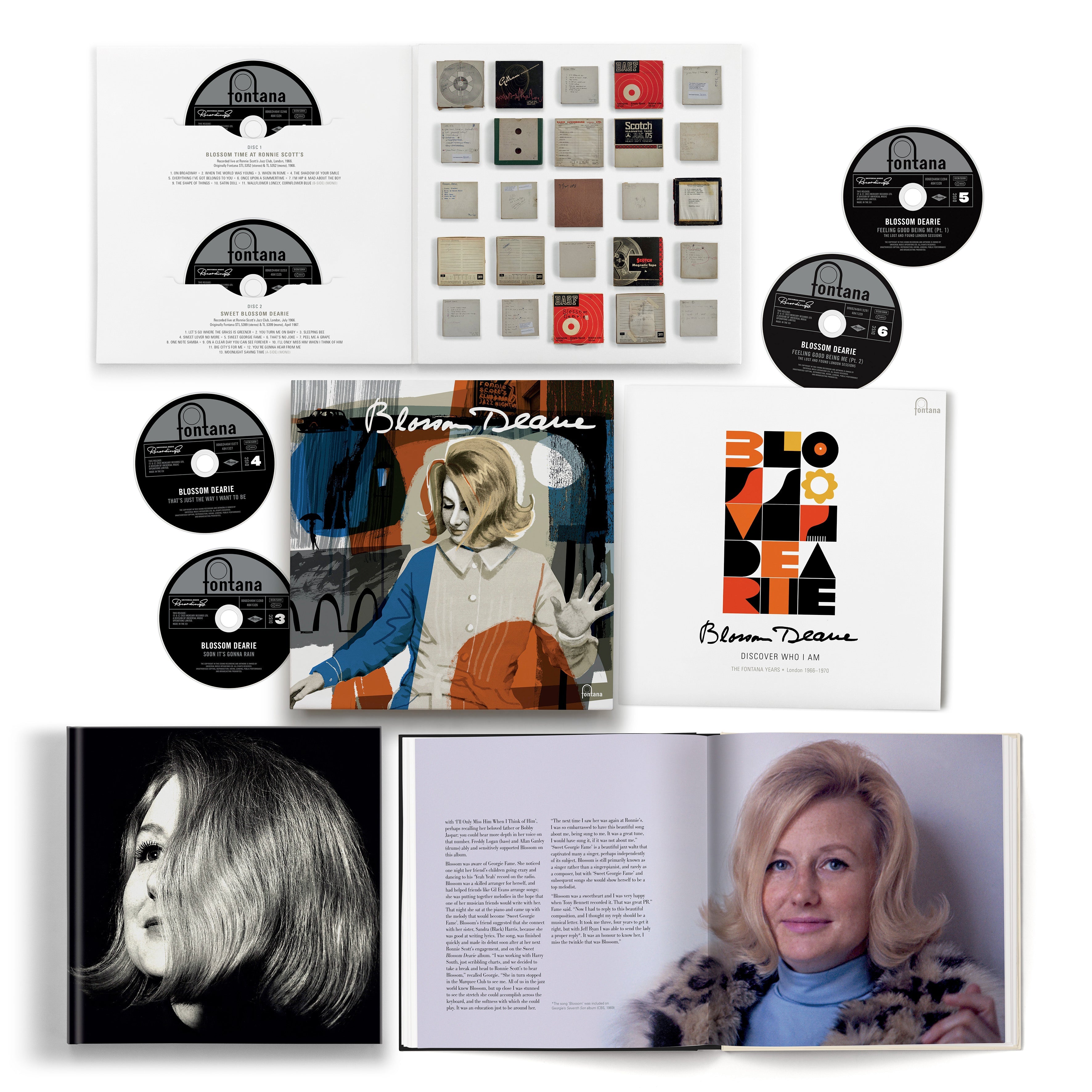 Discover Who I Am: Blossom Dearie In London [The Fontana Years: 1966-1970] [6CD Boxset]